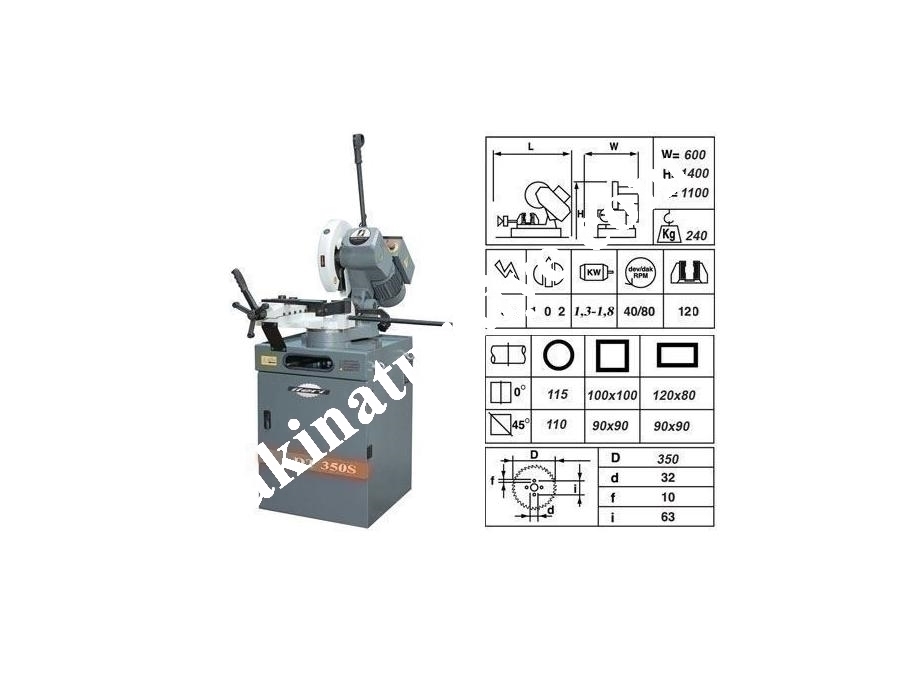 İleri Teknik Dt 350 S Manuel Daire Testere