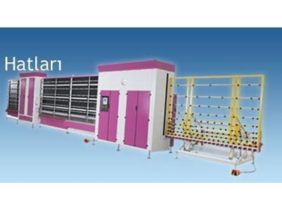 Obym 2000 /6 Pnömatik Panel Presli Cam Yıkama Hattı