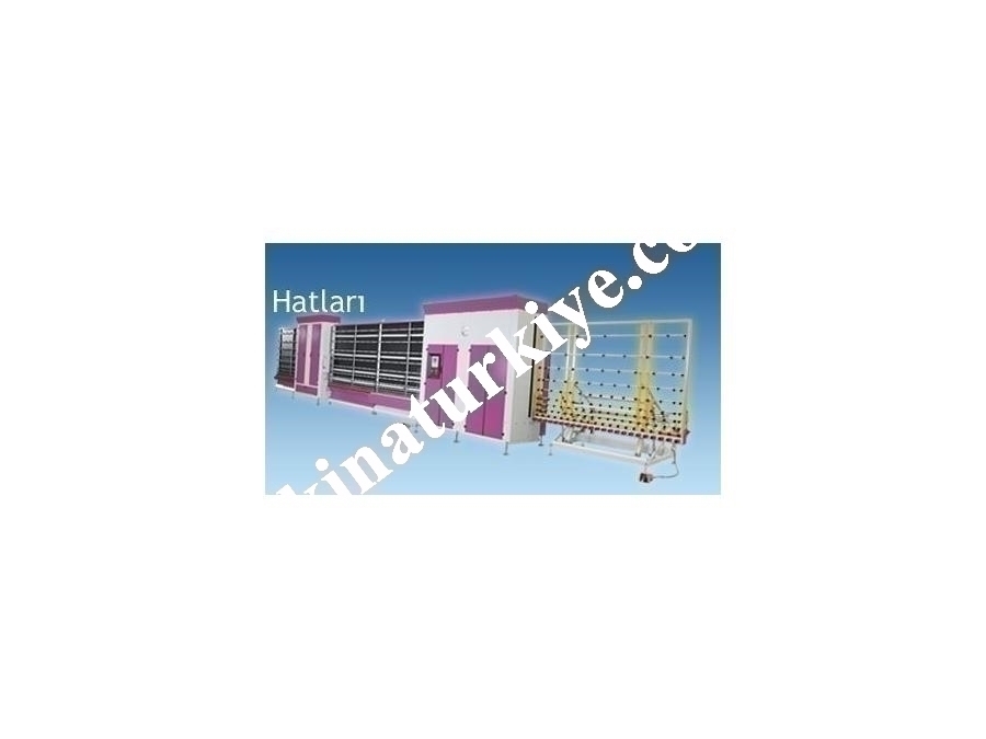 Obym 2000 /6 Pnömatik Panel Presli Cam Yıkama Hattı