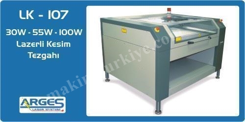 Lazerli Kesim Tezgahı - 2 Eksenli 55 W ( 100 X 70 Cm )