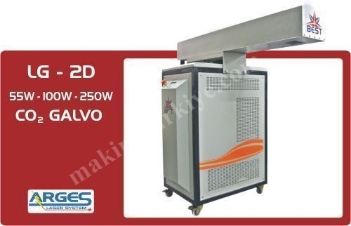 Lazerli Kazıma Ve Kesim Tezgahı 2 Eksenli 100w