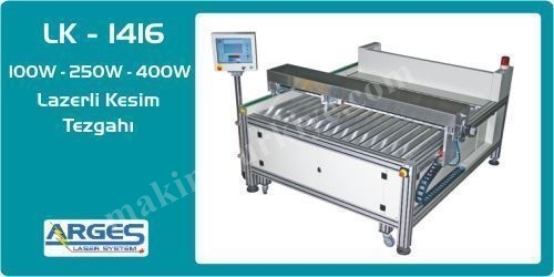 Lazerli Kesim Tezgahı 3 Eksenli 400w
