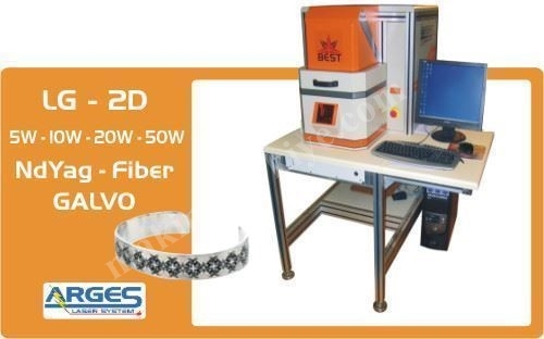 Lazer Kazıma, Markalama Ve Kesim Makinesi 3 Eksenli 20w