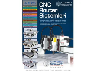 AXYZ 4008 CNC  Router İlanı