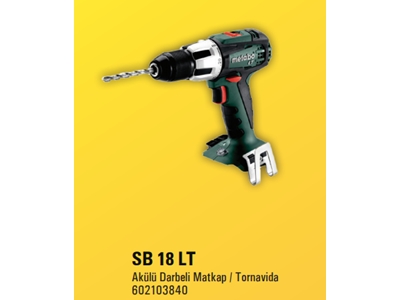 Akülü Darbeli Matkap / SB 18 LT - 0