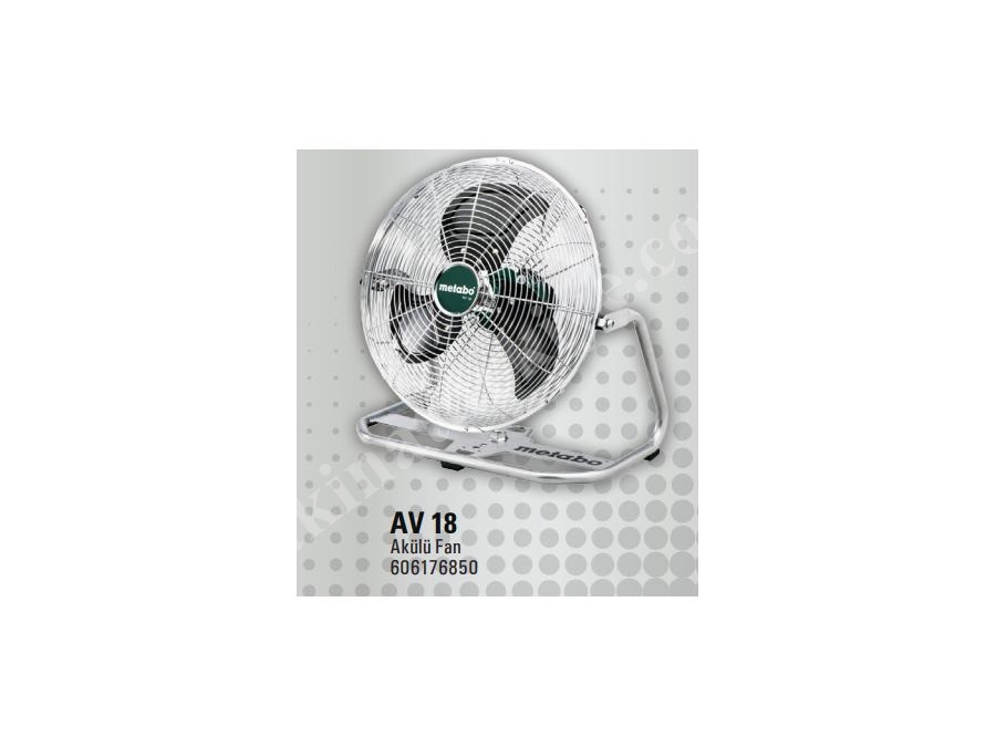 Akülü Fan - AV 18