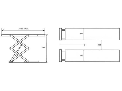 Resepsiyon Lifti 3.5 Ton / Bear Ss-601 - 1
