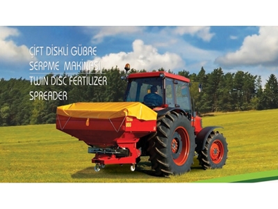 800 Litre Çift Diskli Gübre Serpme Makinası  - 3