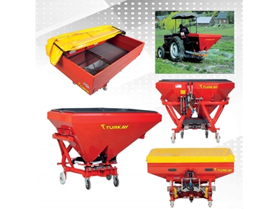 800 Litre Çift Diskli Gübre Serpme Makinası  - 5