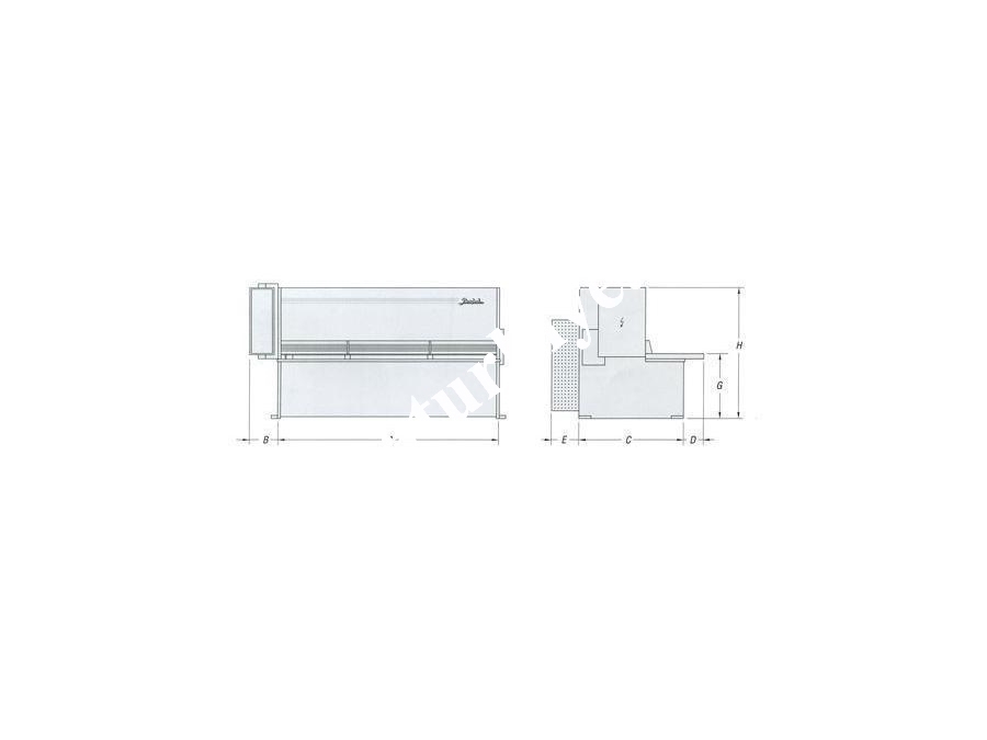 Hidrolik Giyotin Makas Baykal HGL 3100x6