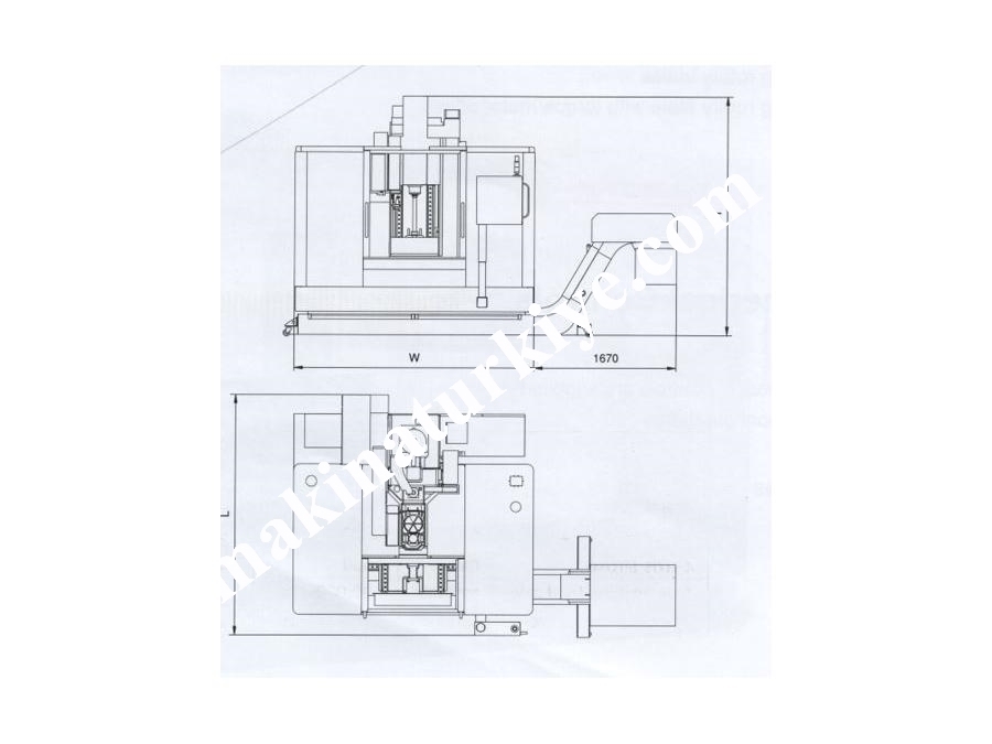 Baykal BF 60150 Dik İşlem Merkezi