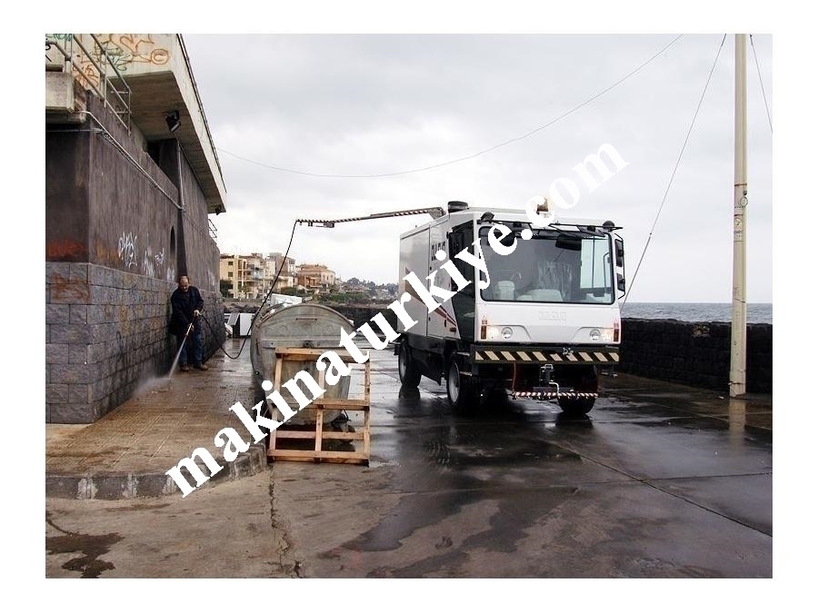 Yol Yıkama Aracı 200 Bar / Dulevo 5000 Hydro