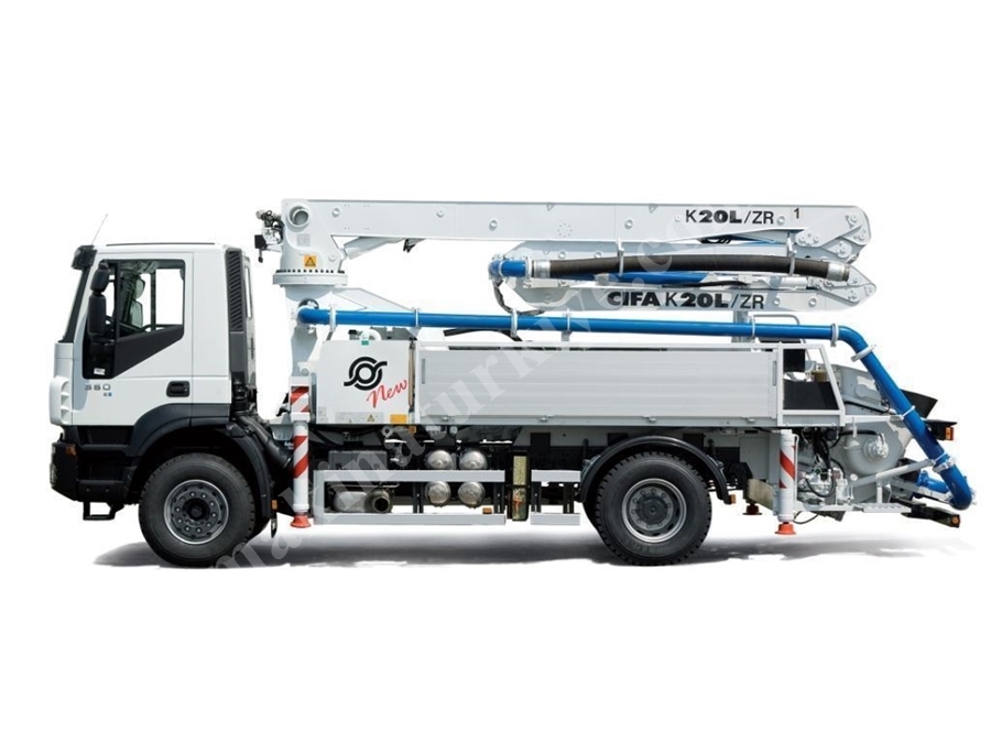 Kamyona Monte Beton Pompası ( 70 M3/Saat )