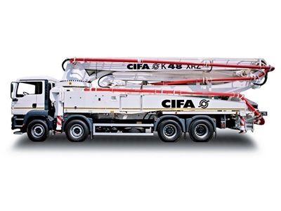 Kamyona Üstü Beton Pompası ( 179 M3/H - 47,2 M ) - 0
