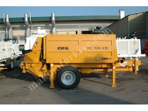 Çekili Tip Sabit Beton Pompası ( 70 M3/H )