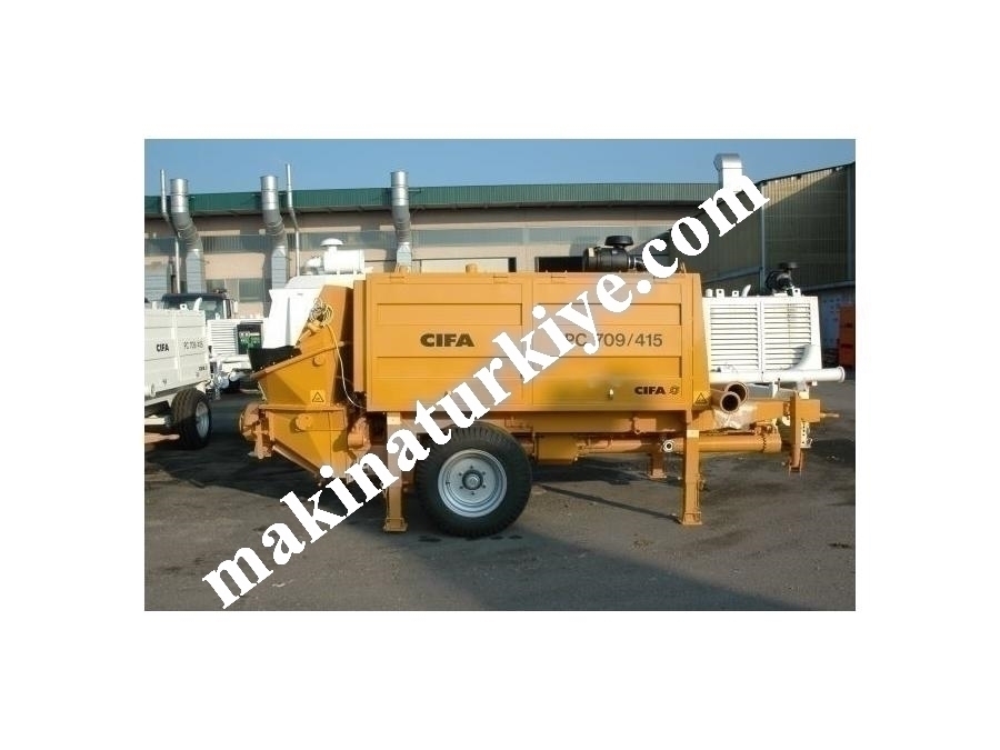 Çekili Tip Sabit Beton Pompası ( 70 M3/H )