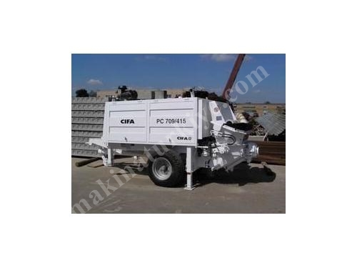 Çekili Tip Sabit Beton Pompası ( 46 M3/H )