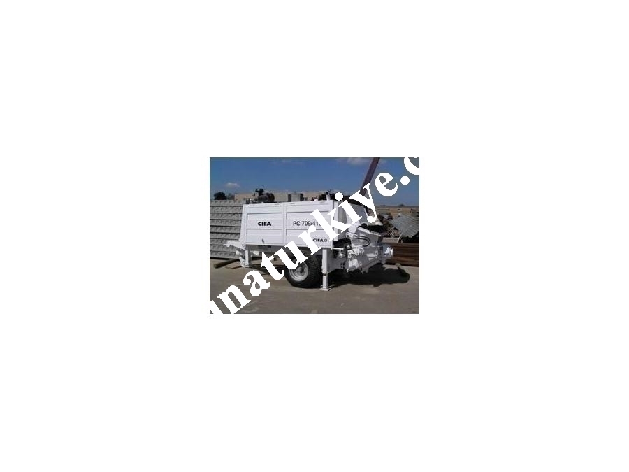 Çekili Tip Sabit Beton Pompası ( 46 M3/H )