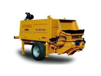 Çekili Tip Sabit Beton Pompası ( 56 M3/H ) Cifa PC 612 - 0