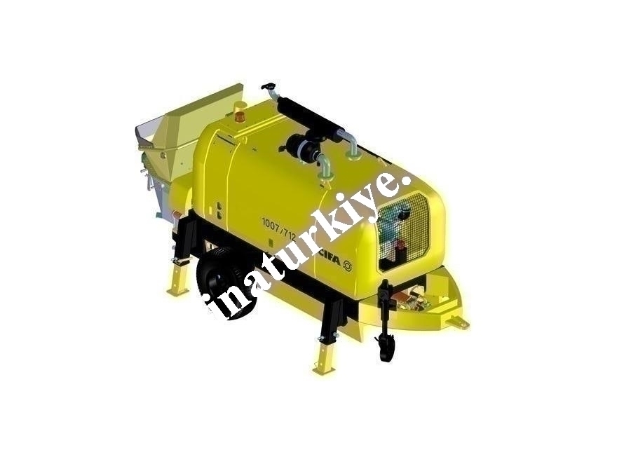 Çekili Tip Sabit Beton Pompası ( 100 M3/H)