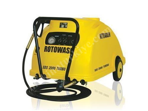 Rotowash Sıcak Soğuk Tetiksiz Yüksek Basınçlı Yıkama Makinesi Rotowash SDS 1800 TURBO