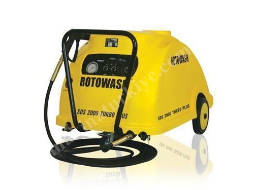 Rotowash Sıcak Soğuk Tetikli Yüksek Basınçlı Yıkama Makinesi Rotowash SDS 1800 TURBO PLUS