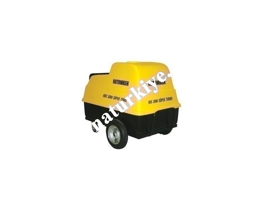 Sıcak Soğuk 350 Bar Süper Su Jeti / Rotowash Hds 3500 Super Turbo
