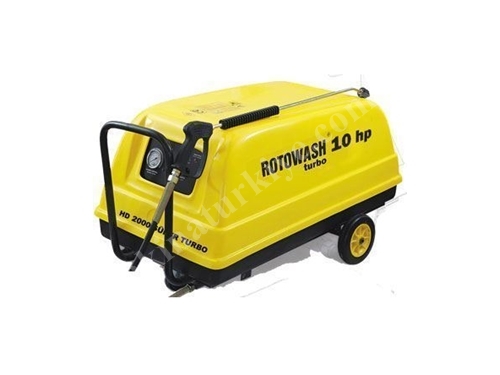 Rotowash 10 Hp Tetiksiz Yüksek Basınçlı Yıkama Makinesi Rotowash HD 2000 SÜPER TURBO