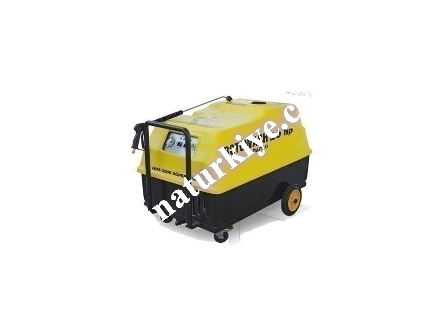 Rotowash Sıcak Soğuk 10 Hp Tetiksiz Yüksek Basınçlı Yıkama Makinesi Rotowash HDS 2500 SÜPER TURBO