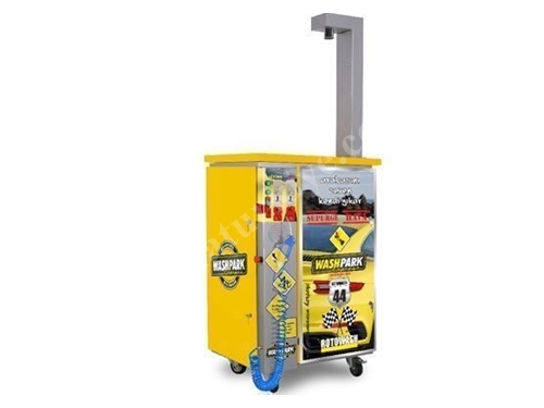 Paralı Jetonlu Oto Süpürge Makinesi - 4800 Watt Rotowash OSM 4800 H