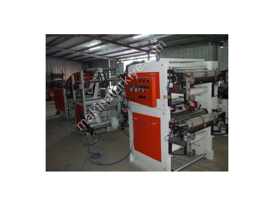 2, 3, 4 Renk Dipsiz Poşet Kese Kağıdı Makinesi