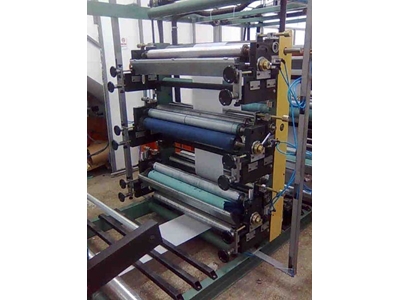 Печатная машина Flekso шестиколерная с печатным блоком - 0