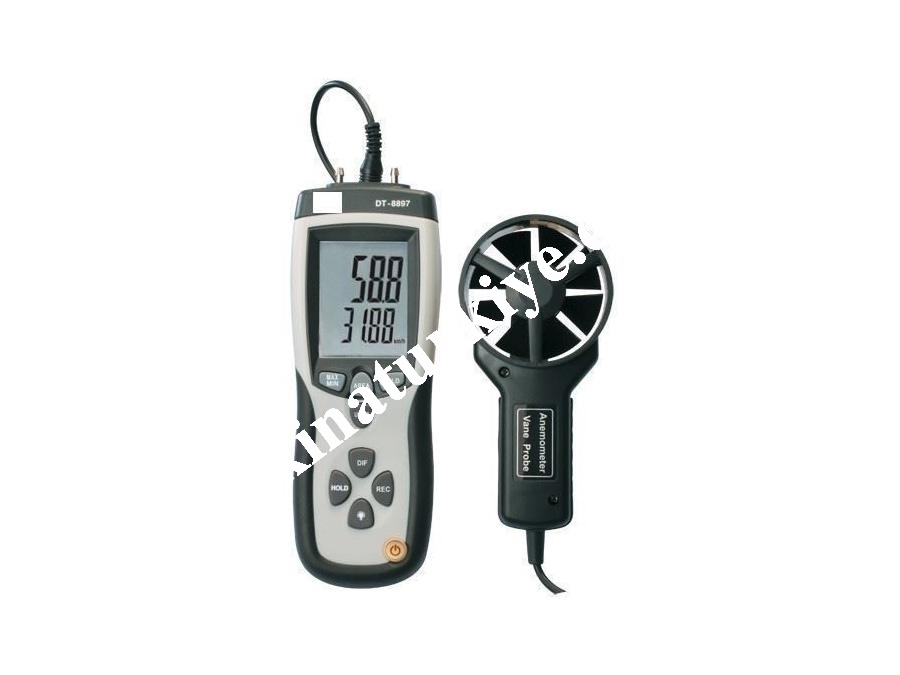 Digital Anemometre, Manometre