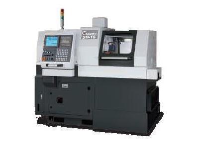 Cnc Ø 16 Mm Kayar Otomat Torna Tezgahı / Goodway Sd-16 - 0