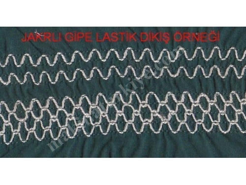 Moda 11 Kiralık Jakarlı Gipe Lastik Dikiş Makinası 