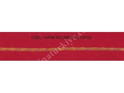 MODA 13 Kiralık Özel Yapım Reçme Süs Dikişi Makinası