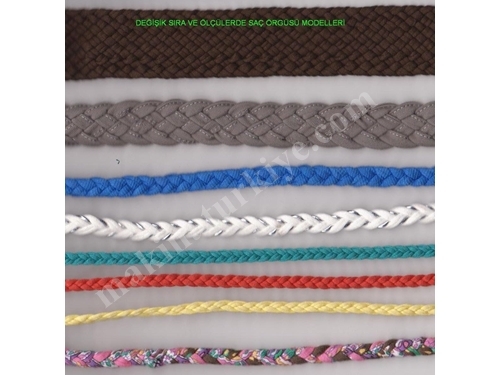 MODA 15 Kiralık Değişik Sıra Ve Ölçülerde Saç Örgü Makinası