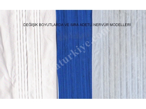 MODA 16 Kiralık Değişik Boyutlarda Ve Sıra Adetli Nervür Makinası