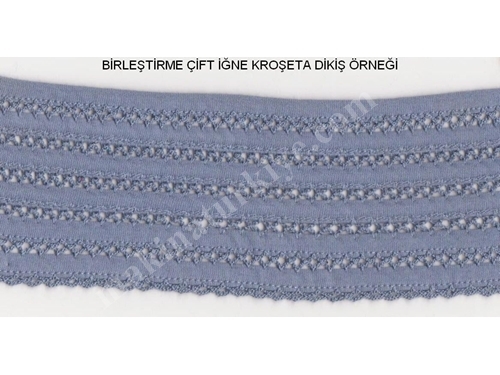 MODA 22 Kiralık Birleştirme Çift İğne Kroşeta Dikiş Makinası