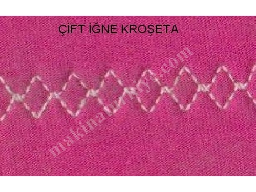 MODA 23 Kiralık Çift İğne Kroşeta Makinası