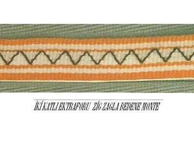 MODA 105 Kiralık İki Katlı Ekstraforu Zigzagla Bedene Monte Makinası - 0