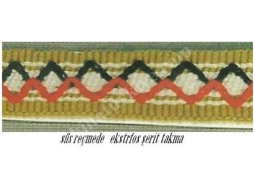 MODA 106 Kiralık Süs Reçmede Ekstrfos Şerit Takma Makinası
