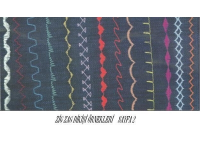 MODA 112 Zig Zag Dikiş Örneği - 0