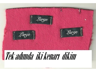 MODA 157 Kiralık Tek Adımda Etiket Dikim Makinası - 0