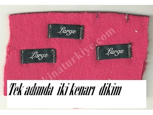 MODA 157 Kiralık Tek Adımda Etiket Dikim Makinası