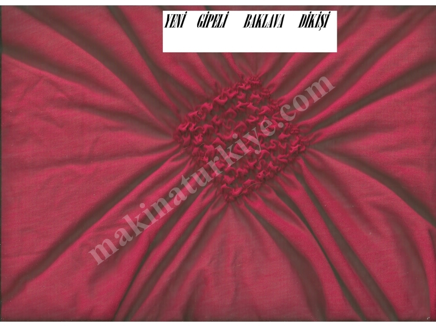 MODA 164 Gipeli Baklava Dikiş Makinası
