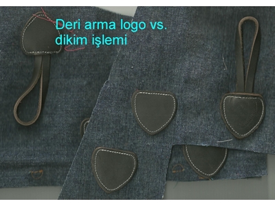 MODA 180 Kiralık Deri Arma Logo Dikişi - 0