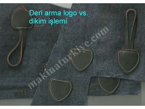 MODA 180 Kiralık Deri Arma Logo Dikişi
