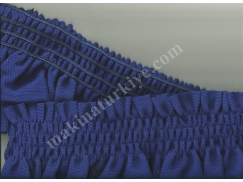 MODA 184 (5 Mm'lik) Alt Dikişi Dokuma Lastikten Kemer Büzgü Makinası