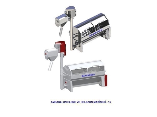 Un Eleme Makinası -Karıştırıcılı Ambarlı ( 750 Kg )